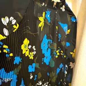 Halogen flowered blouse